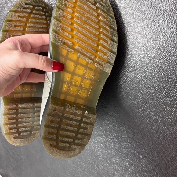 White Doc Marten Boots - Picture 6 of 7